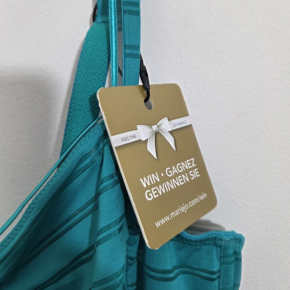 NWT Marie Jo L'Aventure Robbie Bra Summer Green Underwire Size 34 E - Picture 4 of 13